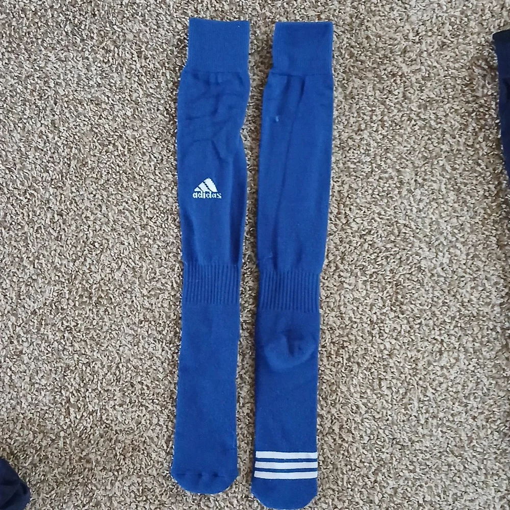 Under Armour compression and Adidas Men's soccer Socks - Bundle